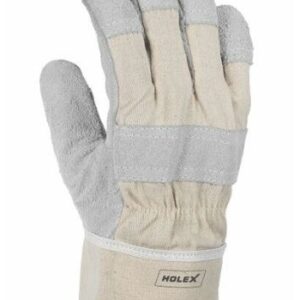 Par de guantes Cuero vacuno desdoblado, Talla de los guantes: 9