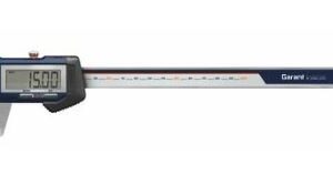 Pie de rey digital IP54 con salida de datos, Capacidad de medición: 200mm