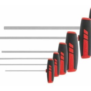 Juego de destornilladores hexagonales cromado, Número de destornilladores: 6