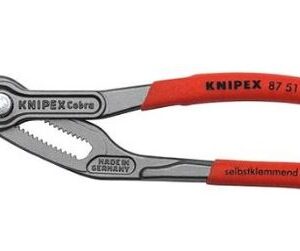 Alicate regulable Cobra®ES con ajuste de precisión a intervalos cabeza extradelgada, Longitud total: 180mm